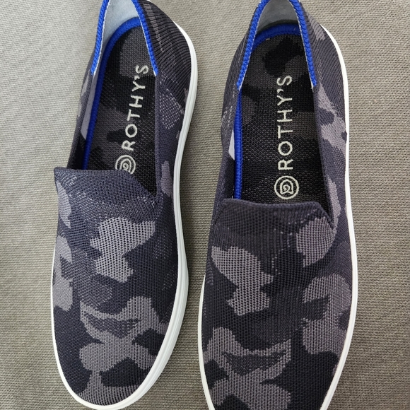 The Original Slip On Sneakers in Grey Camo - Picture 7 of 7